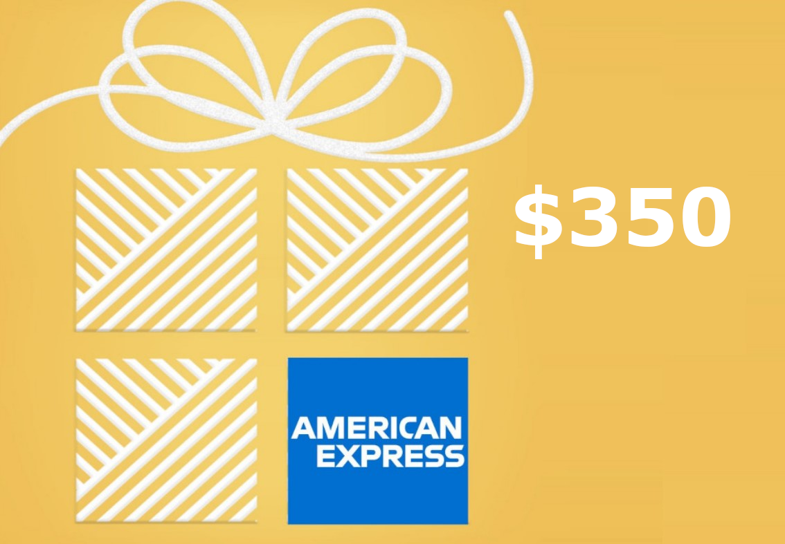 American Express $350 US Gift Card