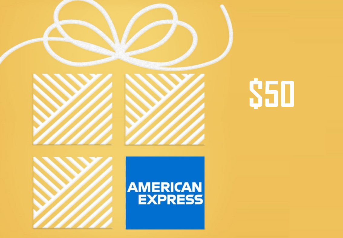 American Express $50 USD Gift Card