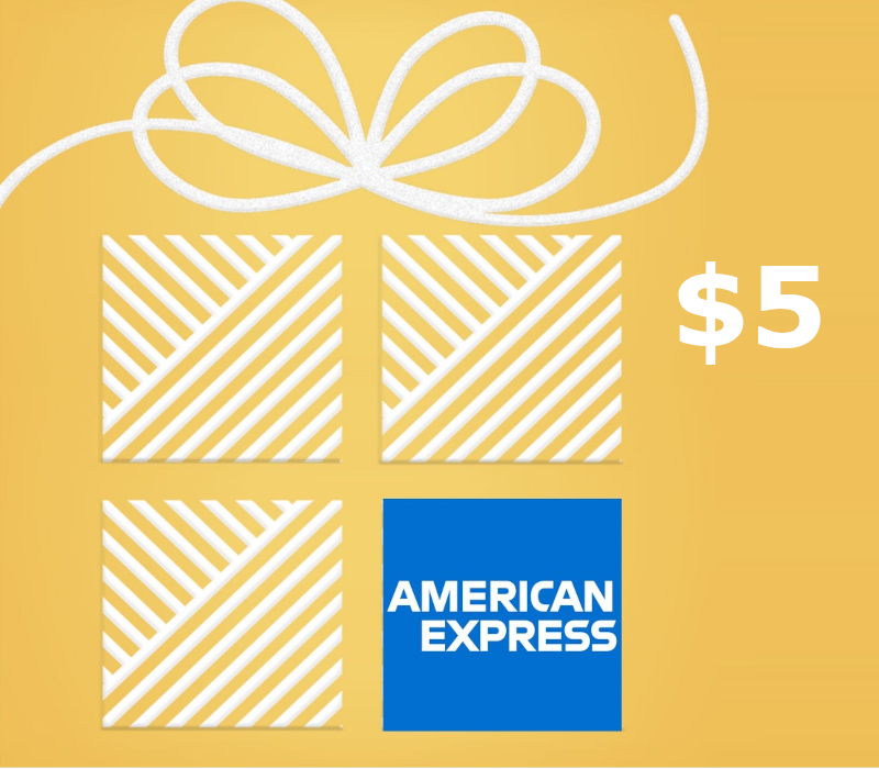 

American Express $5 US Gift Card (6 Month Expiration)