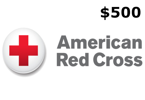 American Red Cross $500 Gift Card US