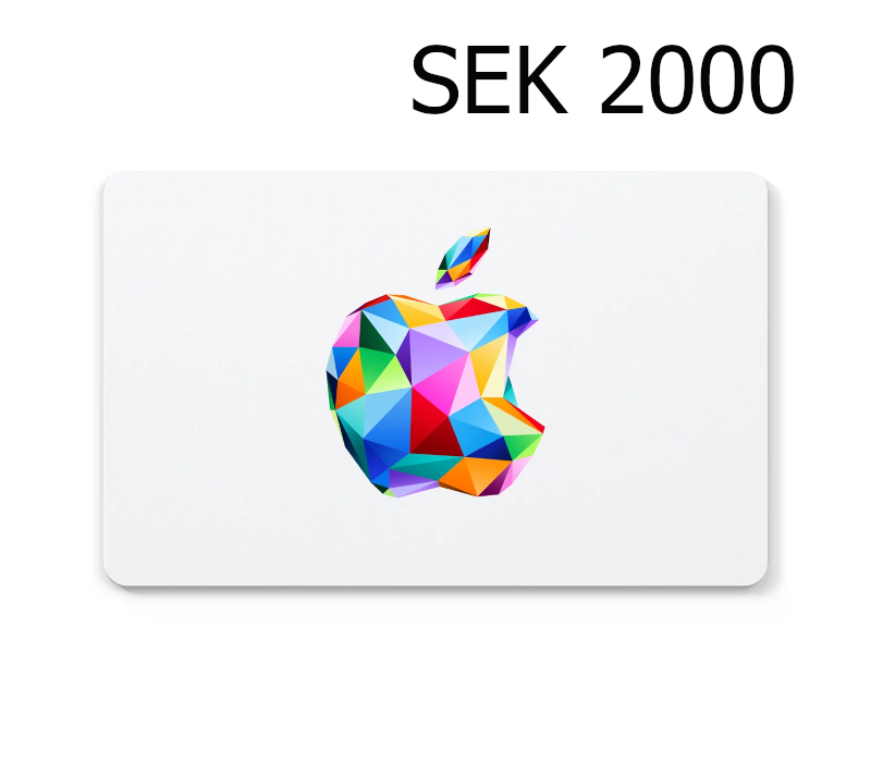 

Apple 2000 SEK Gift Card SE