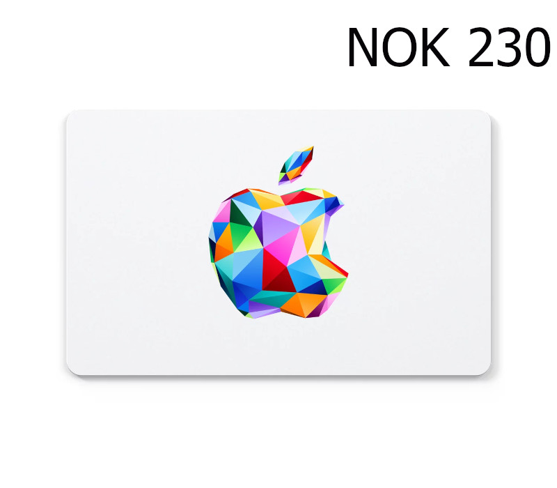 

Apple 230 NOK Gift Card NO