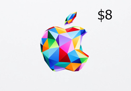 Apple $8 Gift Card US
