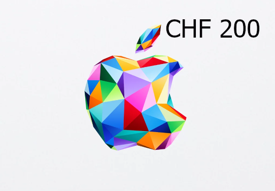 Apple 200 CHF Gift Card CH