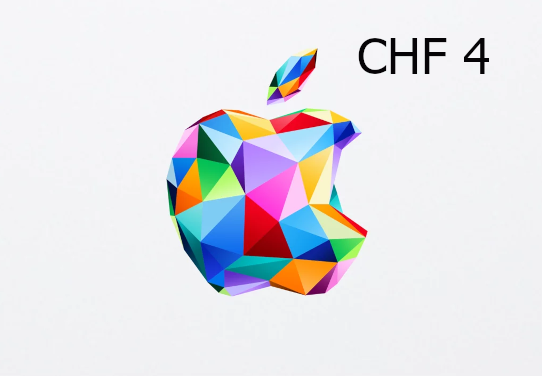 Apple 4 CHF Gift Card CH