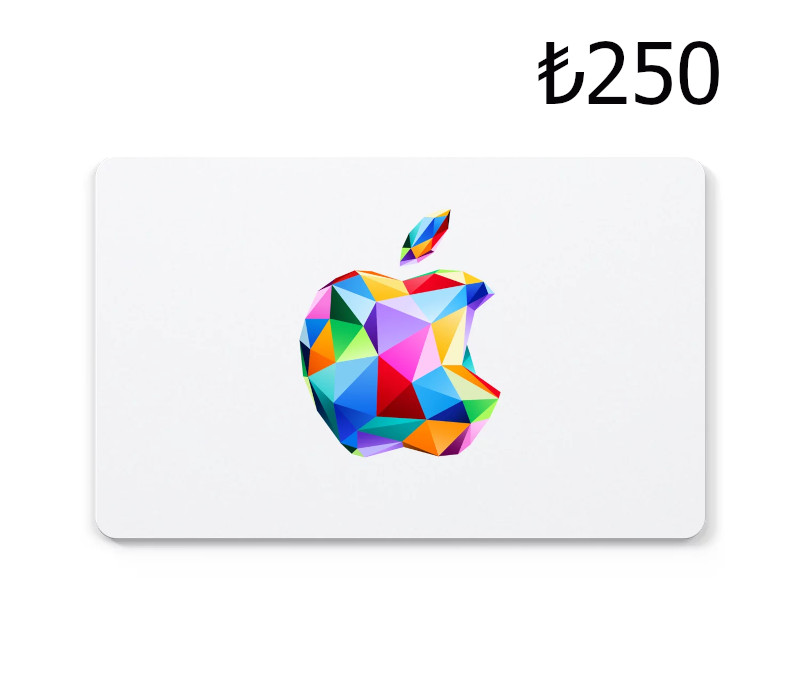 

Apple ₺250 Gift Card TR