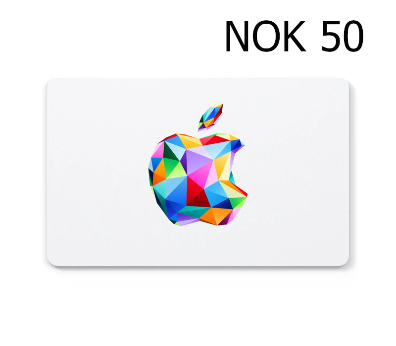 

Apple 50 NOK Gift Card NO