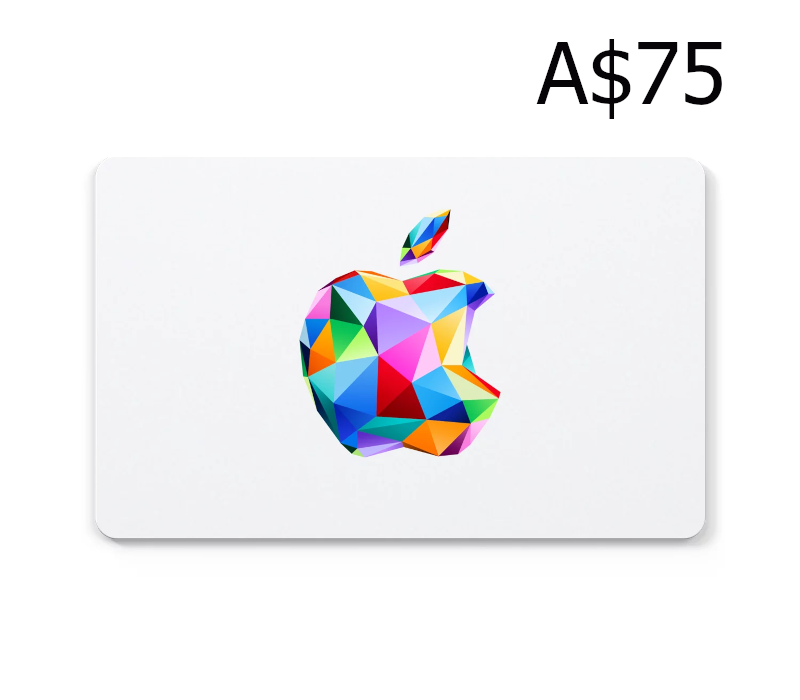 

Apple A$75 Gift Card AU