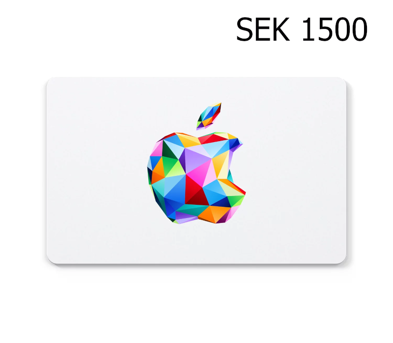 Apple 1500 SEK Gift Card SE