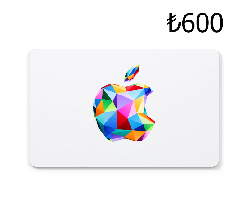 

Apple ₺600 Gift Card TR