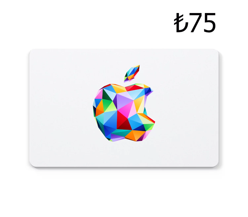 

Apple ₺75 Gift Card TR