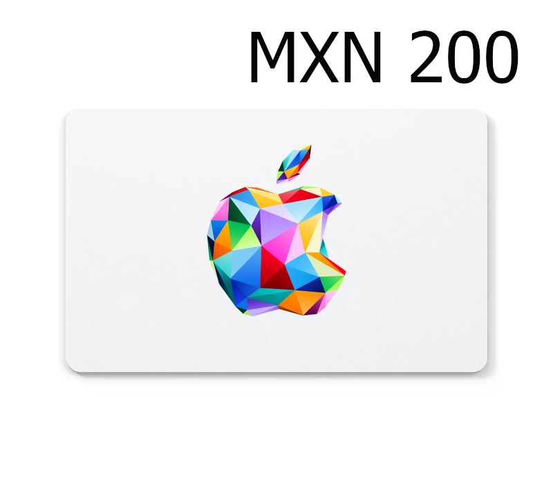 

Apple Mex$200 Gift Card MX