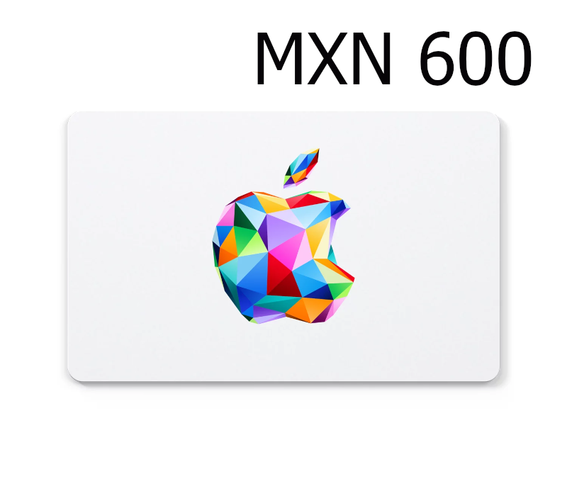 

Apple Mex$600 Gift Card MX