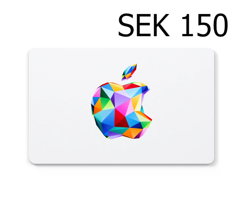 

Apple 150 SEK Gift Card SE