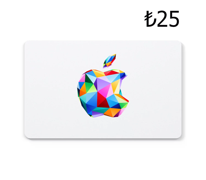 

Apple ₺25 Gift Card TR