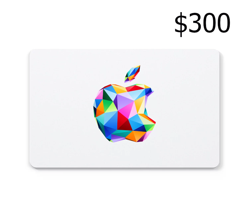 

Apple $300 Gift Card US