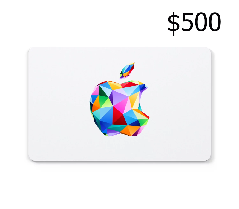 

Apple $500 Gift Card US