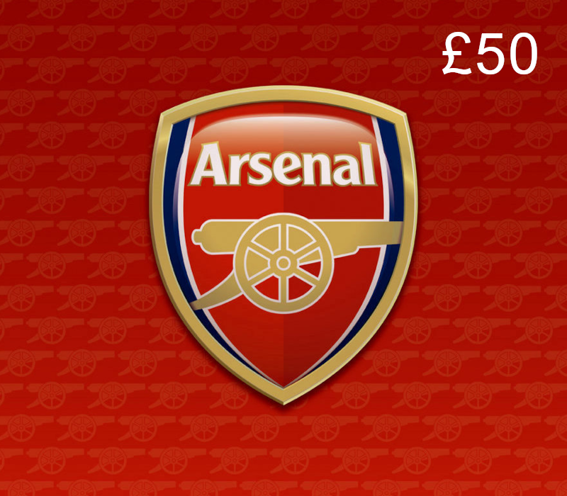 Arsenal F.C. £50 Gift Card UK