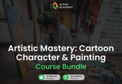 Artistic Mastery: Cartoon Character & Painting Bundle Alpha Academy Code screenshot 1