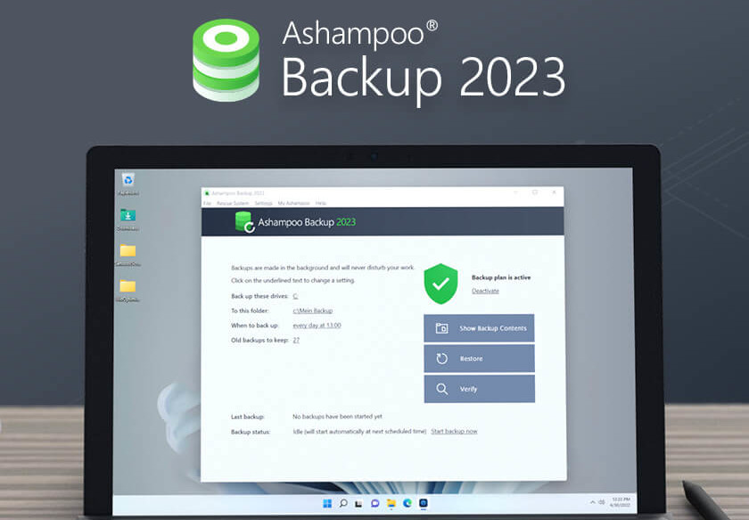 Ashampoo Backup 2023 Key screenshot 1
