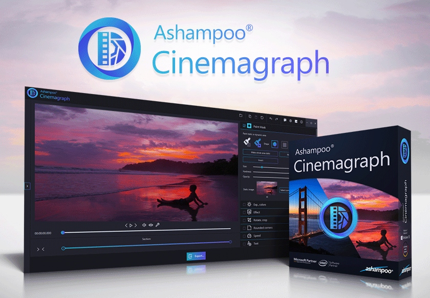Ashampoo Cinemagraph Key screenshot 1