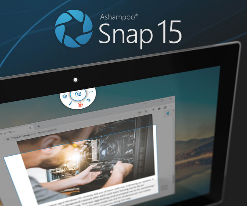 Ashampoo Snap 15 Activation Key (Lifetime / 1 PC)