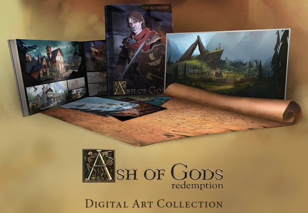 Ash of Gods: Redemption - Digital Art Collection DLC PC Steam CD Key screenshot 1