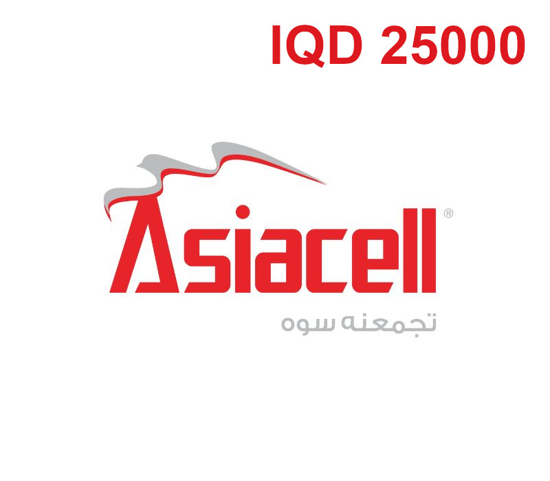 

Asia Cell Telecom 25000 IQD Mobile Top-up IQ