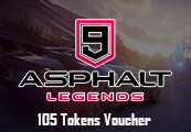 Asphalt 9: Legends - 105 Tokens Reidos Voucher