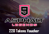 Asphalt 9: Legends - 220 Tokens Reidos Voucher