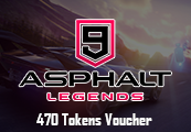 Asphalt 9: Legends - 470 Tokens Reidos Voucher