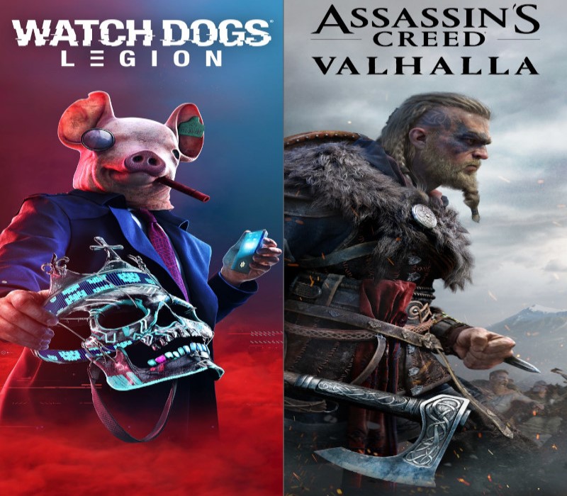 Assassin’s Creed Valhalla + Watch Dogs: Legion Bundle AR XBOX One CD Key