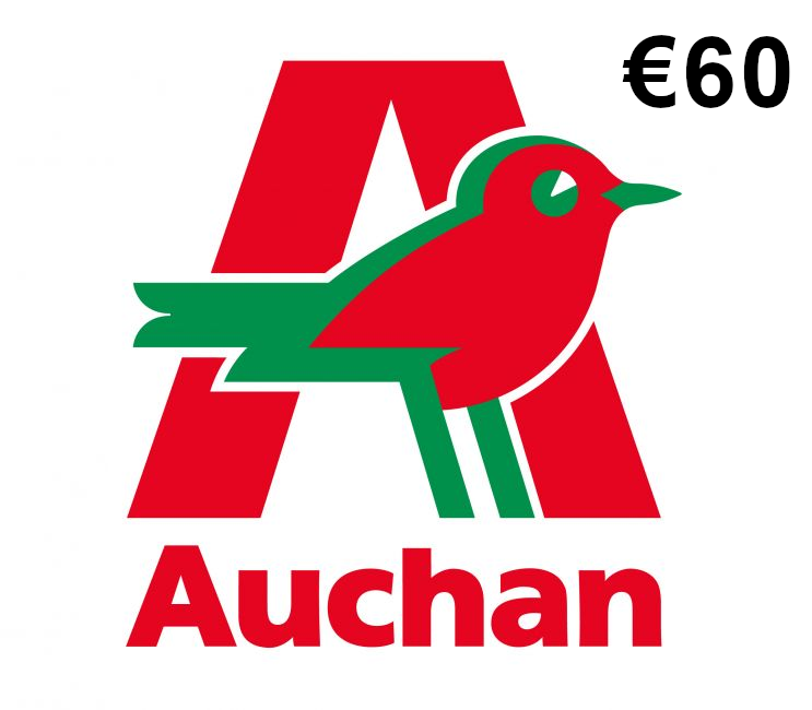 

Auchan €60 Gift Card FR