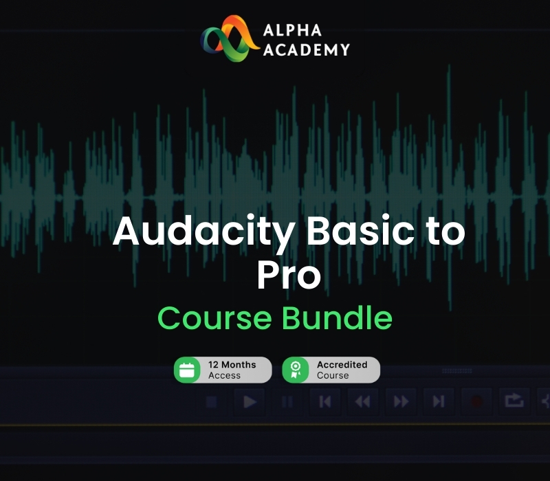 Audacity Basic to Pro Course Bundle Alpha Academy Code