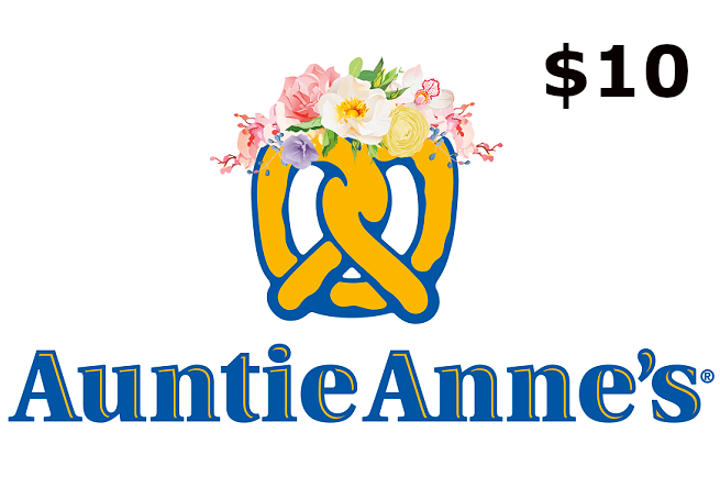 Auntie Anne's $10 Gift Card US