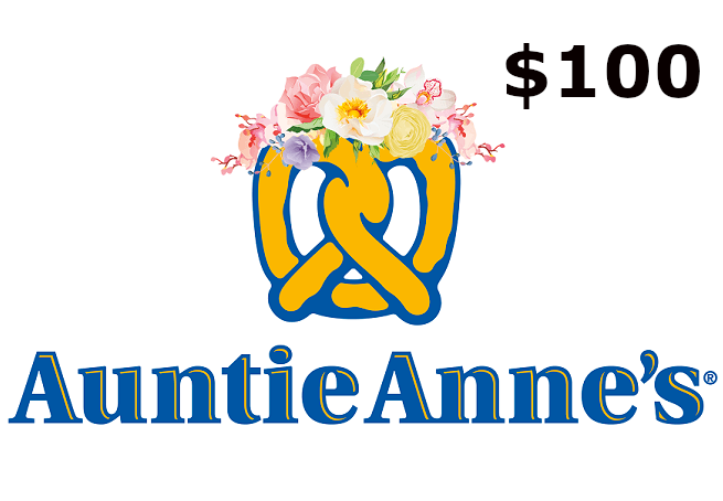 Auntie Anne's $100 Gift Card US