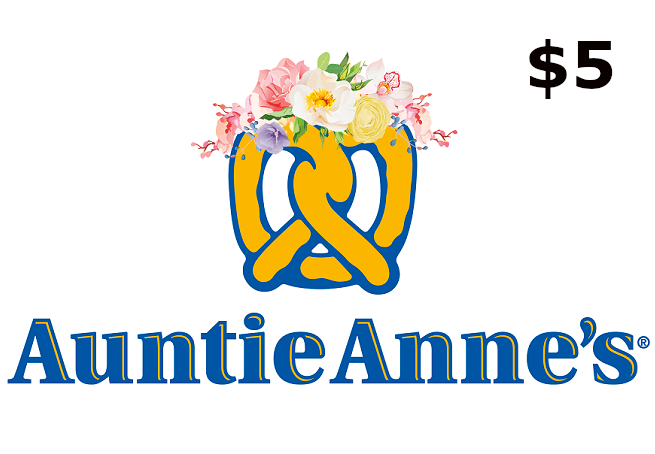 Auntie Anne's $5 Gift Card US