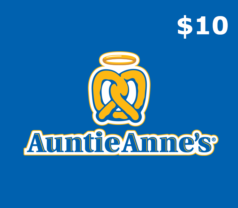 

Auntie Anne's $10 Gift Card US