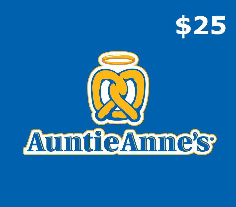 

Auntie Anne's $25 Gift Card US