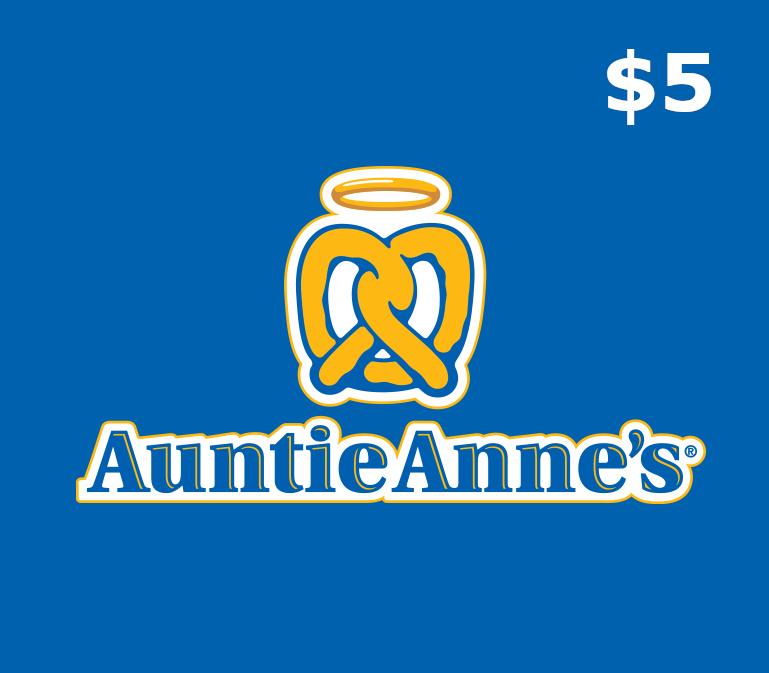 Auntie Anne's $5 Gift Card US