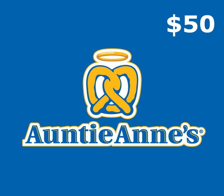 

Auntie Anne's $50 Gift Card US