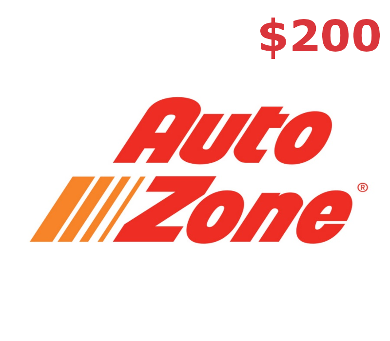 AutoZone $200 Gift Card US