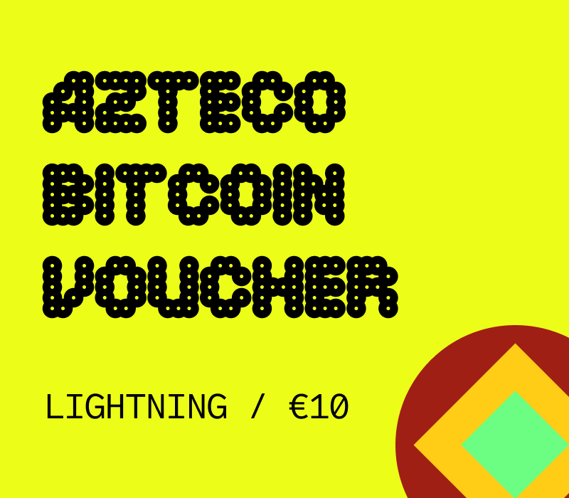 

Azteco Bitcoin Lighting €10 Voucher