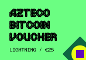 Azteco Bitcoin Lighting €25 Voucher