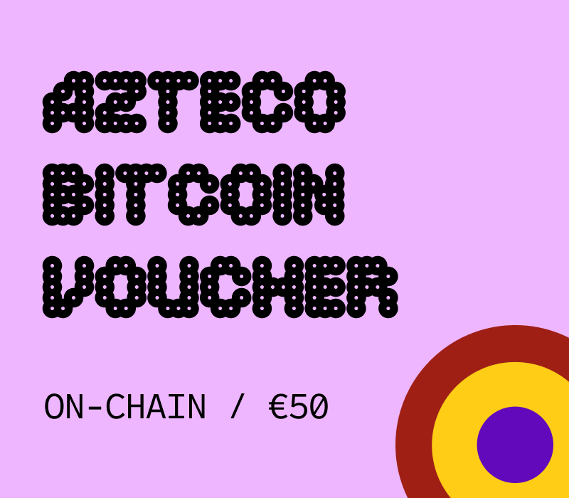 

Azteco Bitcoin On-Chain €50 Voucher