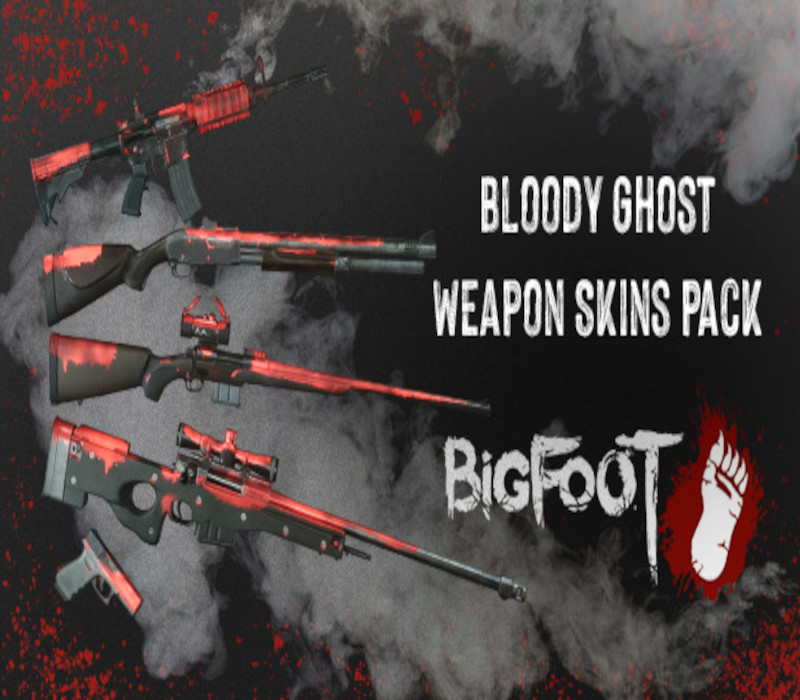 

BIGFOOT - WEAPON SKINS "BLOODY GHOST" DLC PC Steam CD Key