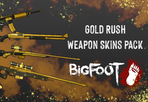 BIGFOOT - WEAPON SKINS "Gold Rush" DLC PC Steam CD Key screenshot 1