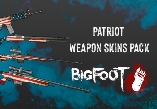 BIGFOOT - WEAPON SKINS "Patriot" DLC PC Steam CD Key screenshot 1