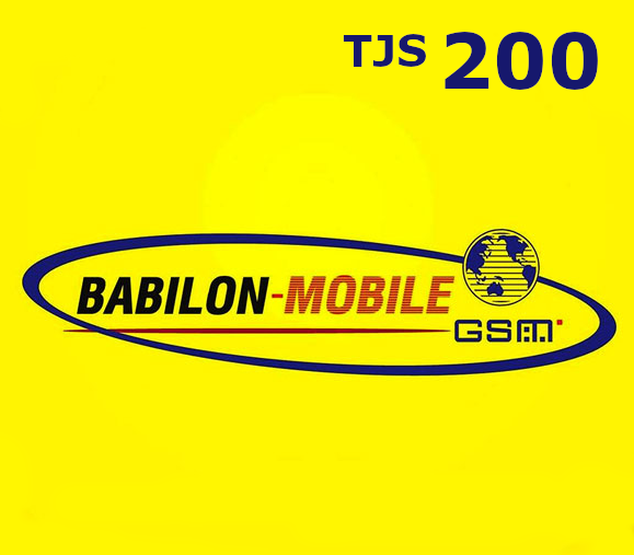 

BabilonMobile 200 TJS Mobile Top-up TJ