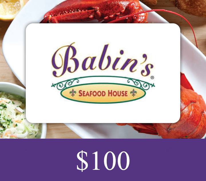 Babins Seafood House $100 Gift Card US